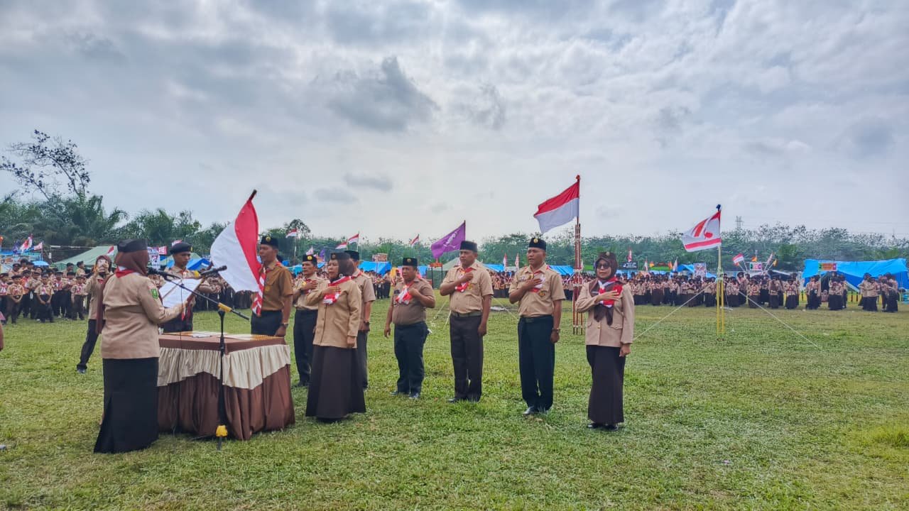 PENGURUS MABIRAN DAN KWARRAN GERAKAN PRAMUKA KUANTAN MUDIK MASA BAKTI 2026–2029 RESMI DILANTIK