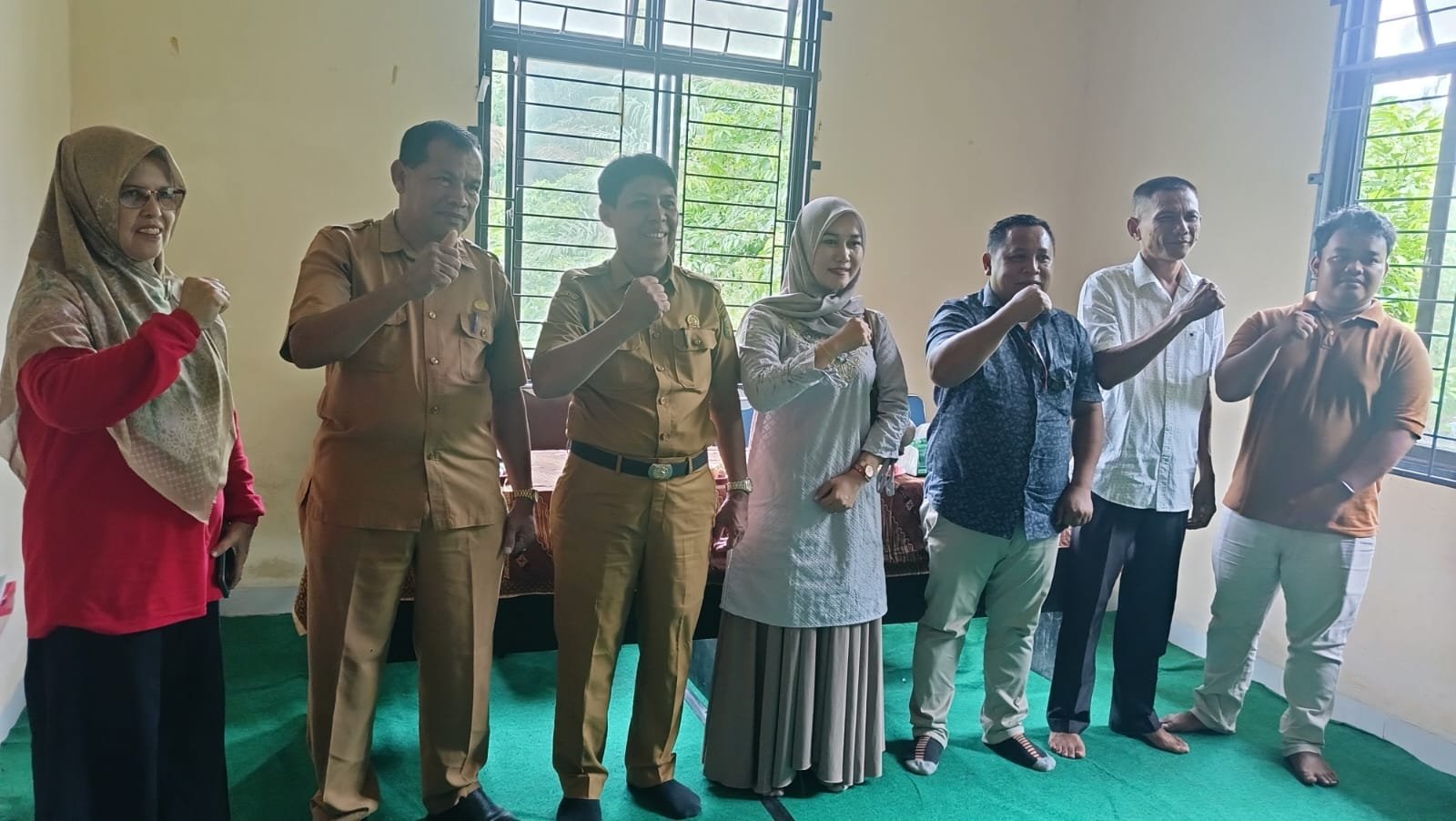 Suasana Penuh Kebersamaan, Kantor Desa Koto Lubuk Jambi Gelar Sertijab Pj. Kepala Desa